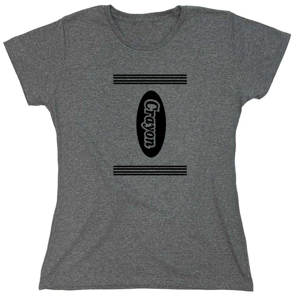 Funny T-Shirts design "'Crayon' Tee, Crayon Lovers Tee - Womens"