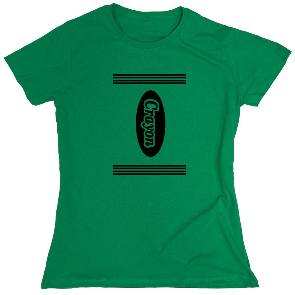 Funny T-Shirts design "'Crayon' Tee, Crayon Lovers Tee - Womens"