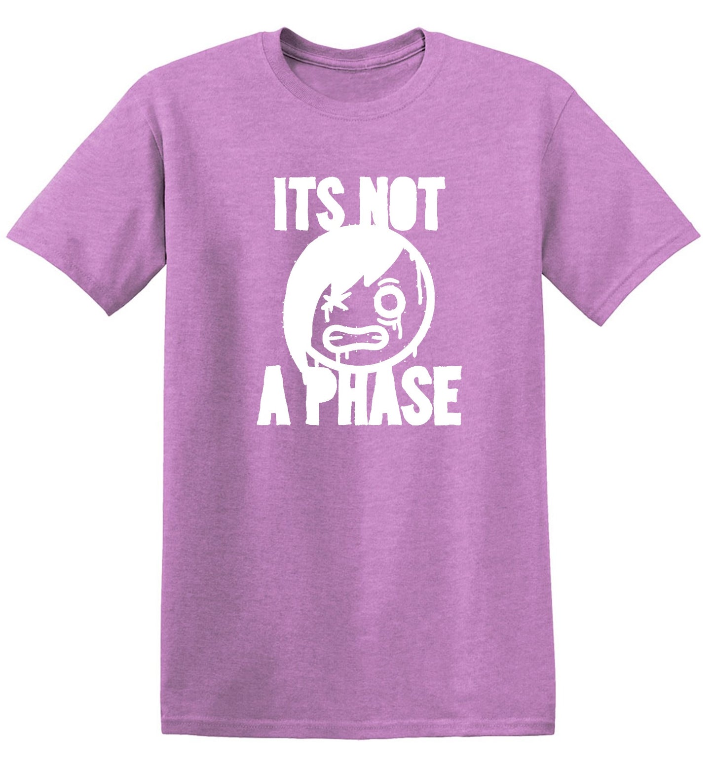 Funny T-Shirts design "Smile Emo, Its Not a Phase Tee"