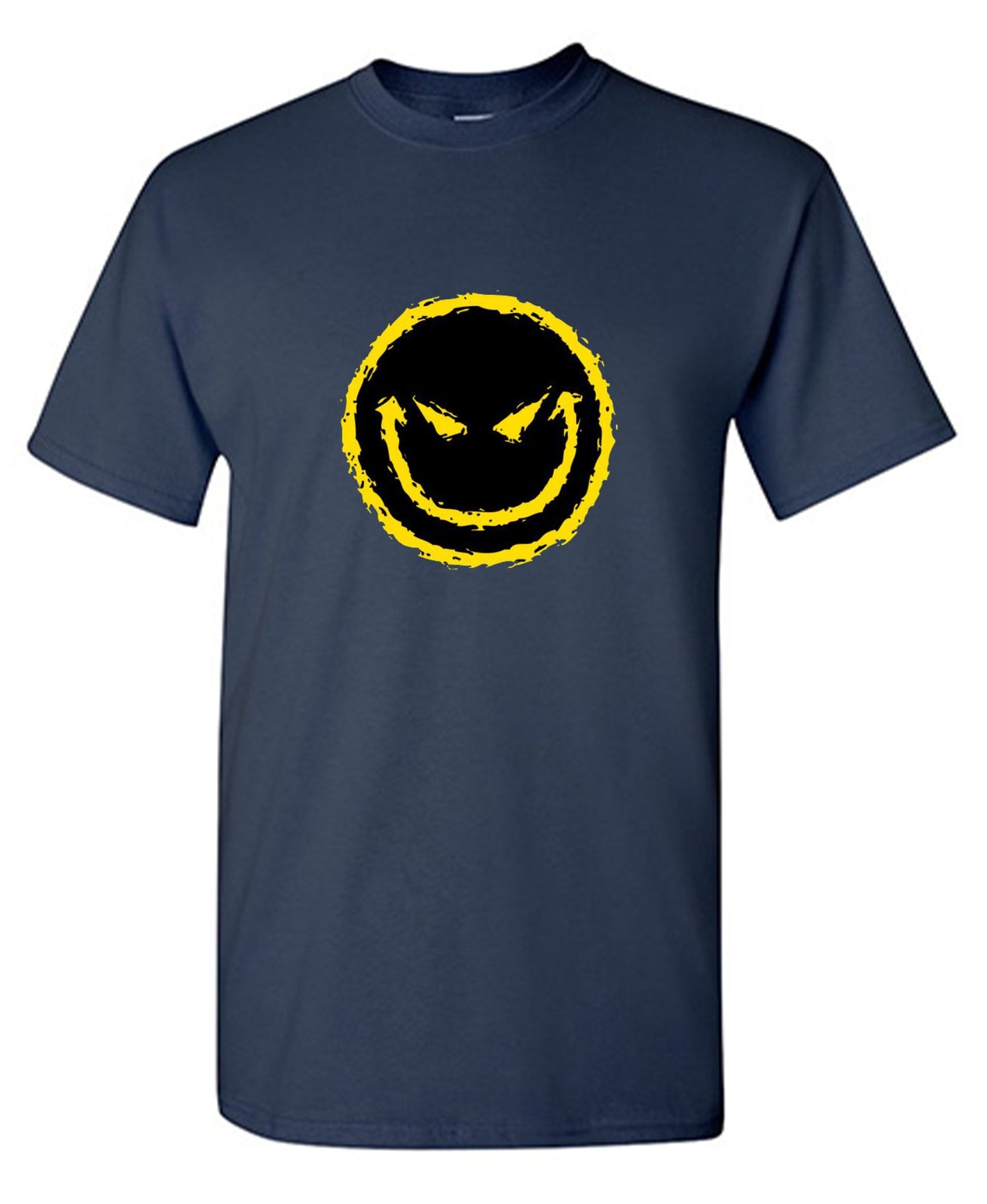 Funny T-Shirts design "Evil Smile Face"