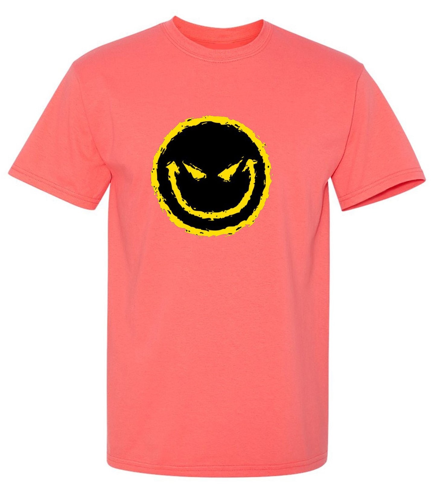 Funny T-Shirts design "Evil Smile Face"