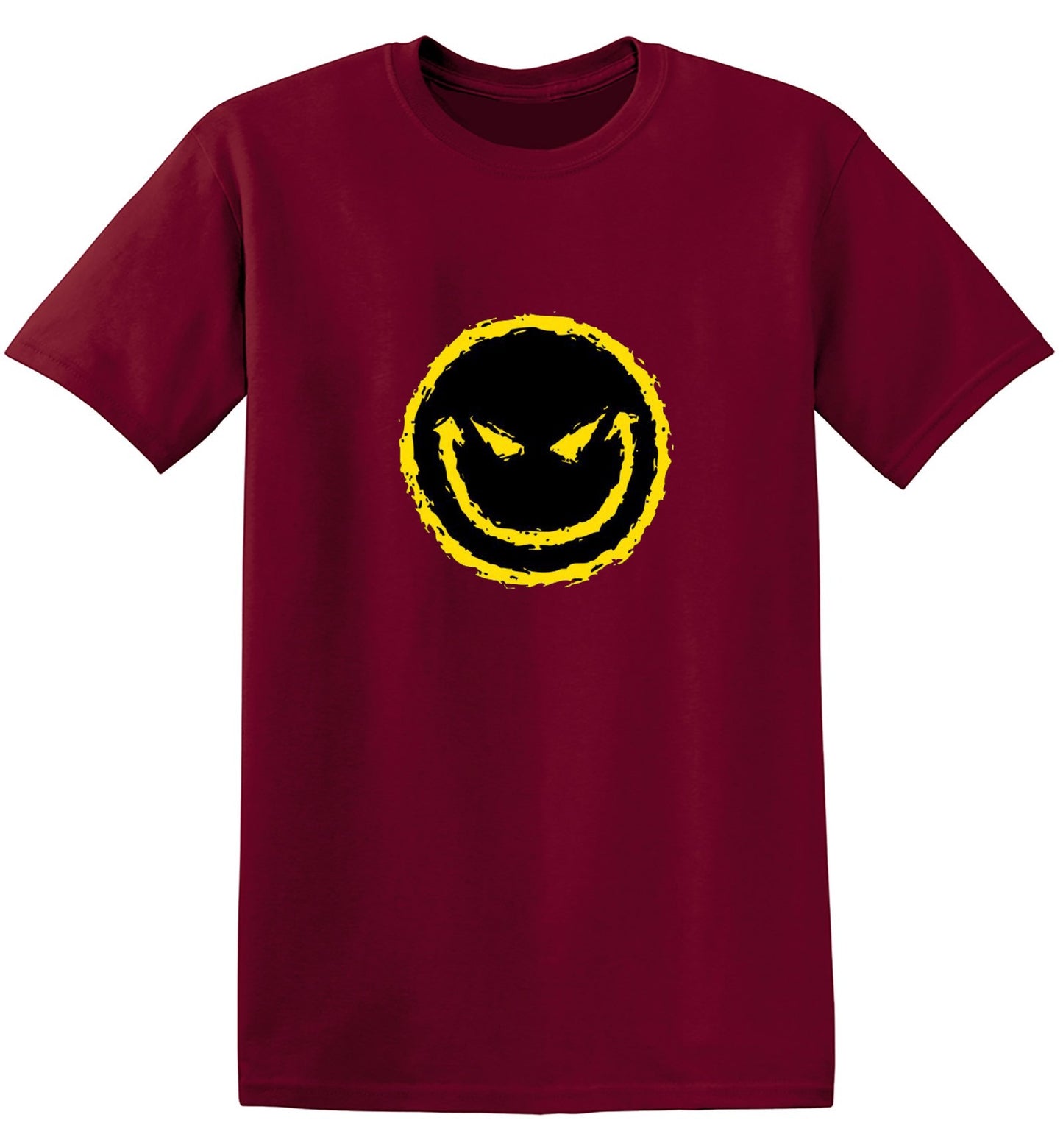 Funny T-Shirts design "Evil Smile Face"