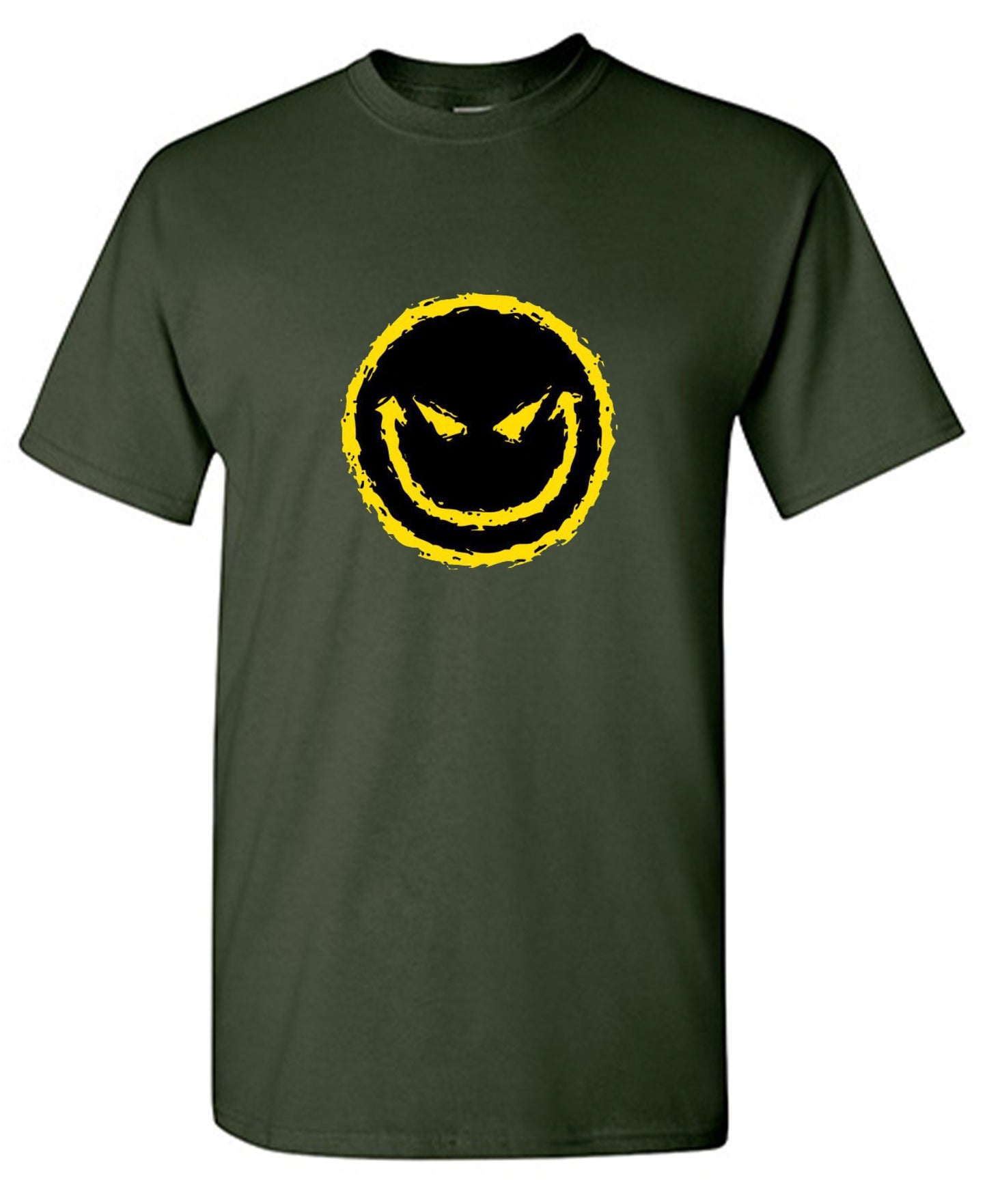 Funny T-Shirts design "Evil Smile Face"