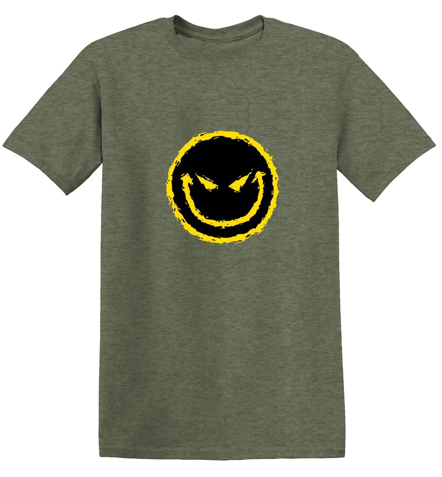 Funny T-Shirts design "Evil Smile Face"