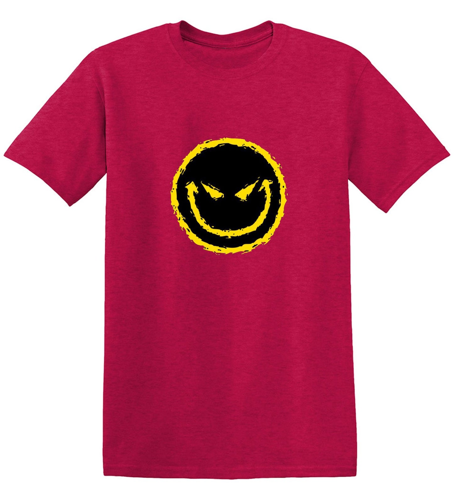 Funny T-Shirts design "Evil Smile Face"