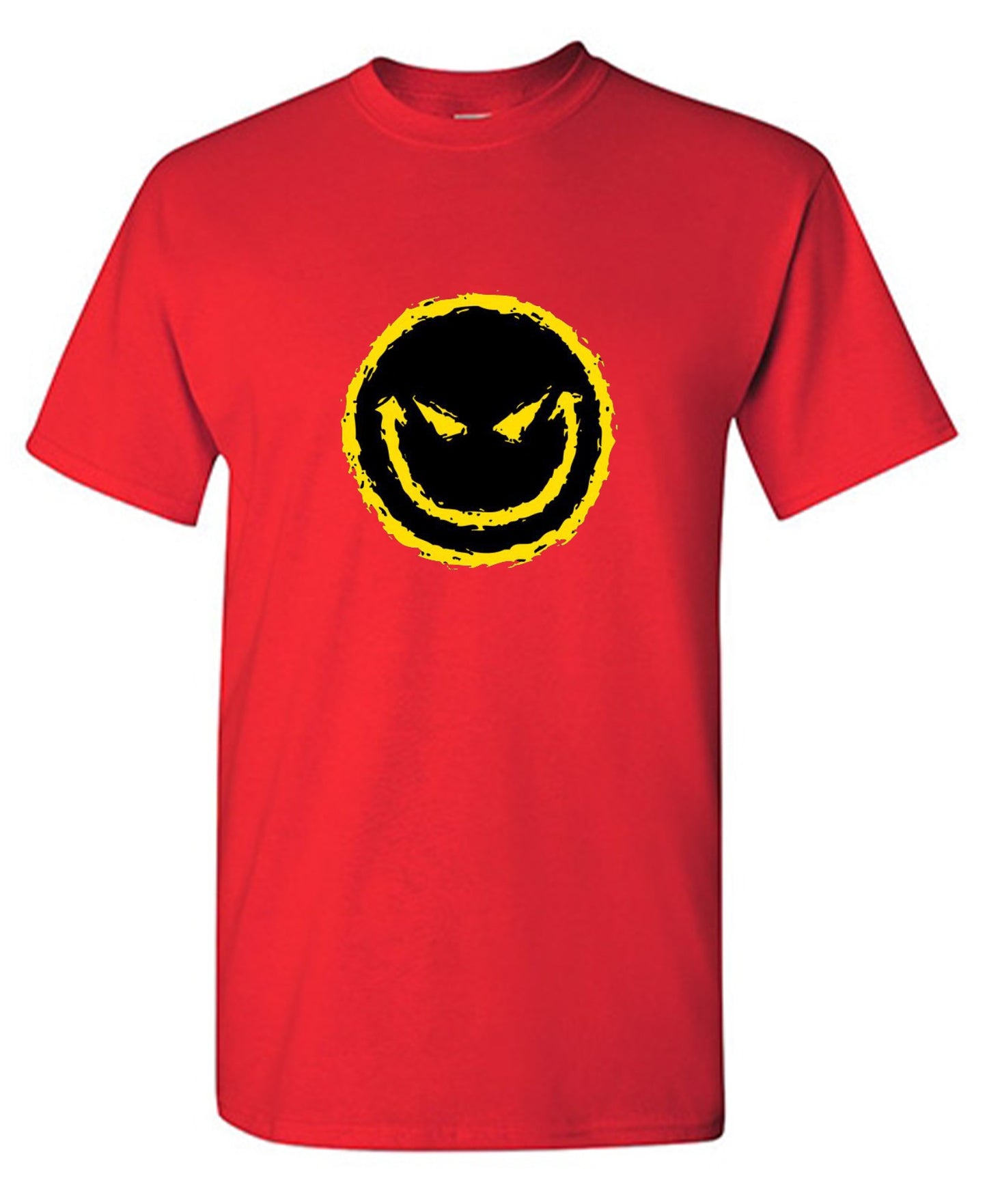 Funny T-Shirts design "Evil Smile Face"