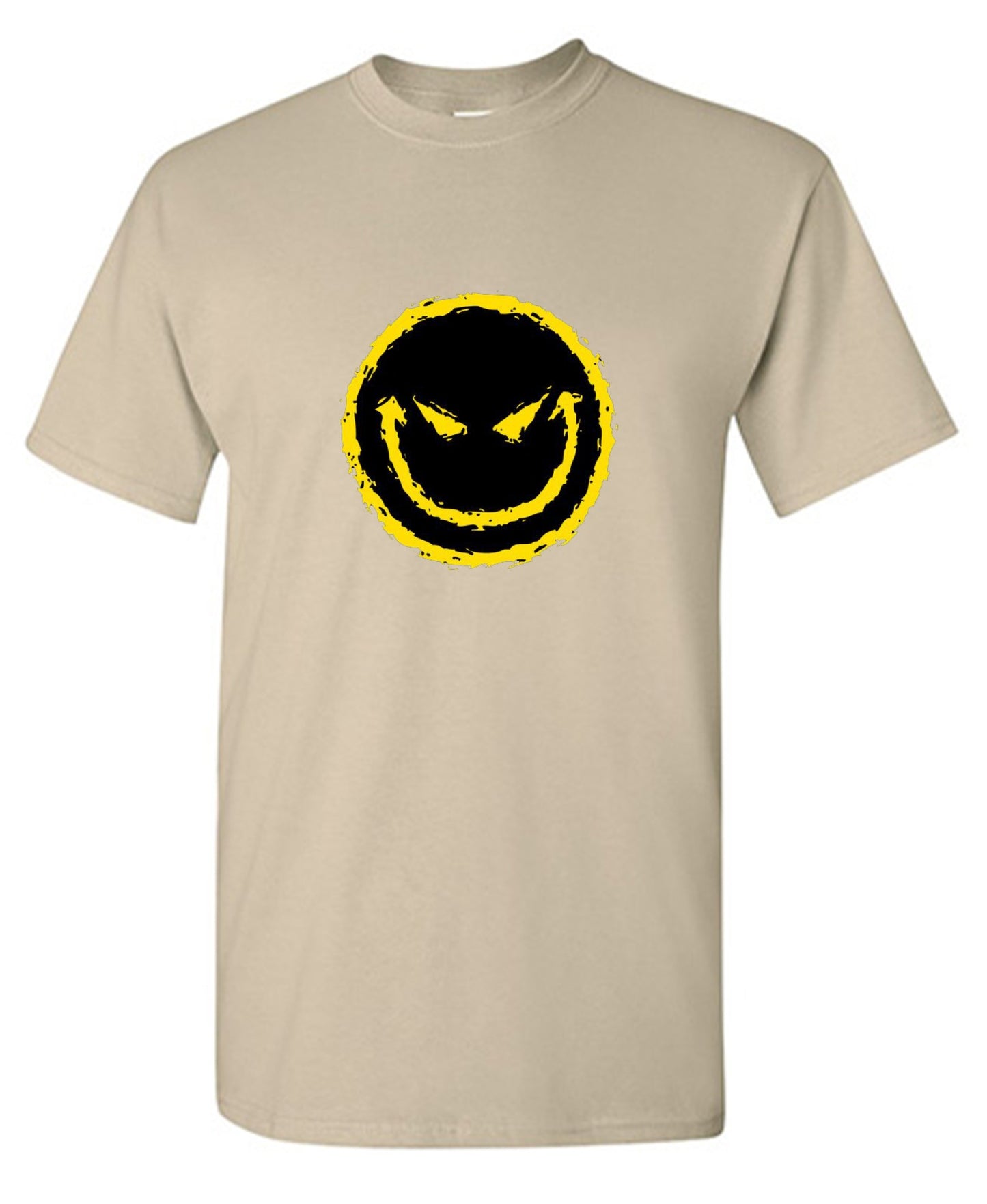 Funny T-Shirts design "Evil Smile Face"