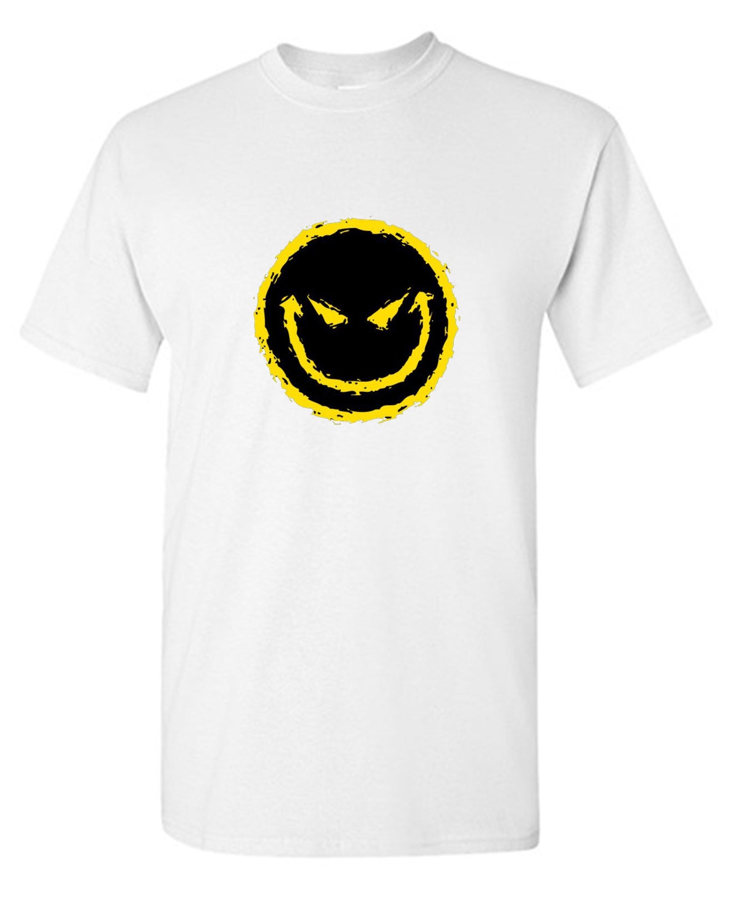 Funny T-Shirts design "Evil Smile Face"