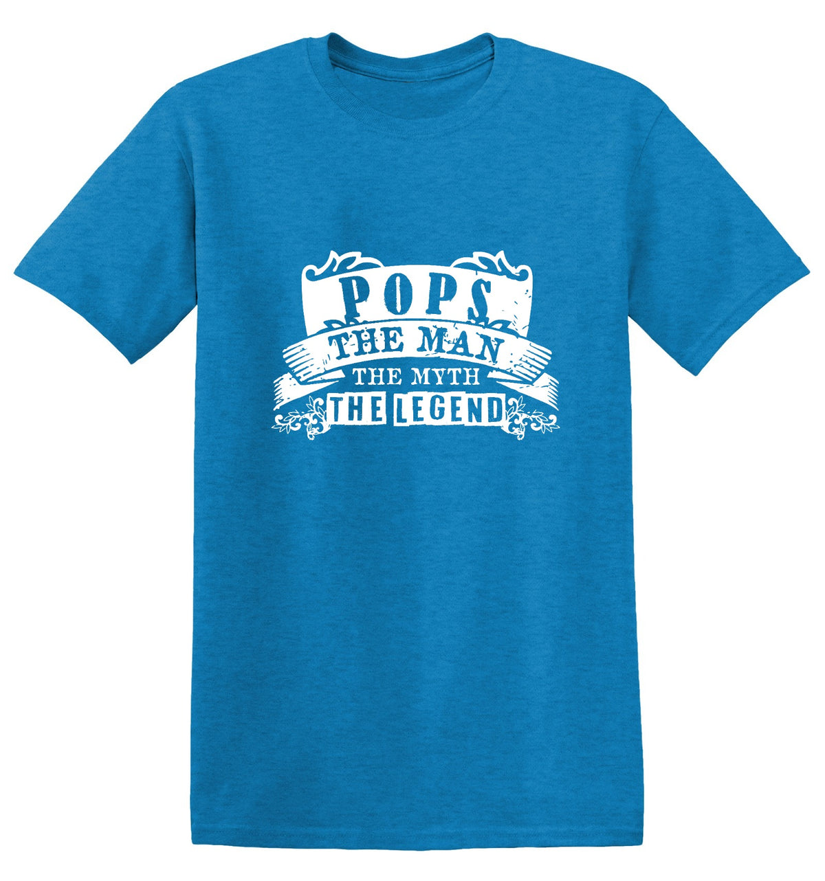 Funny T-Shirts design "Pops, The Man, The Myth, The Legend"