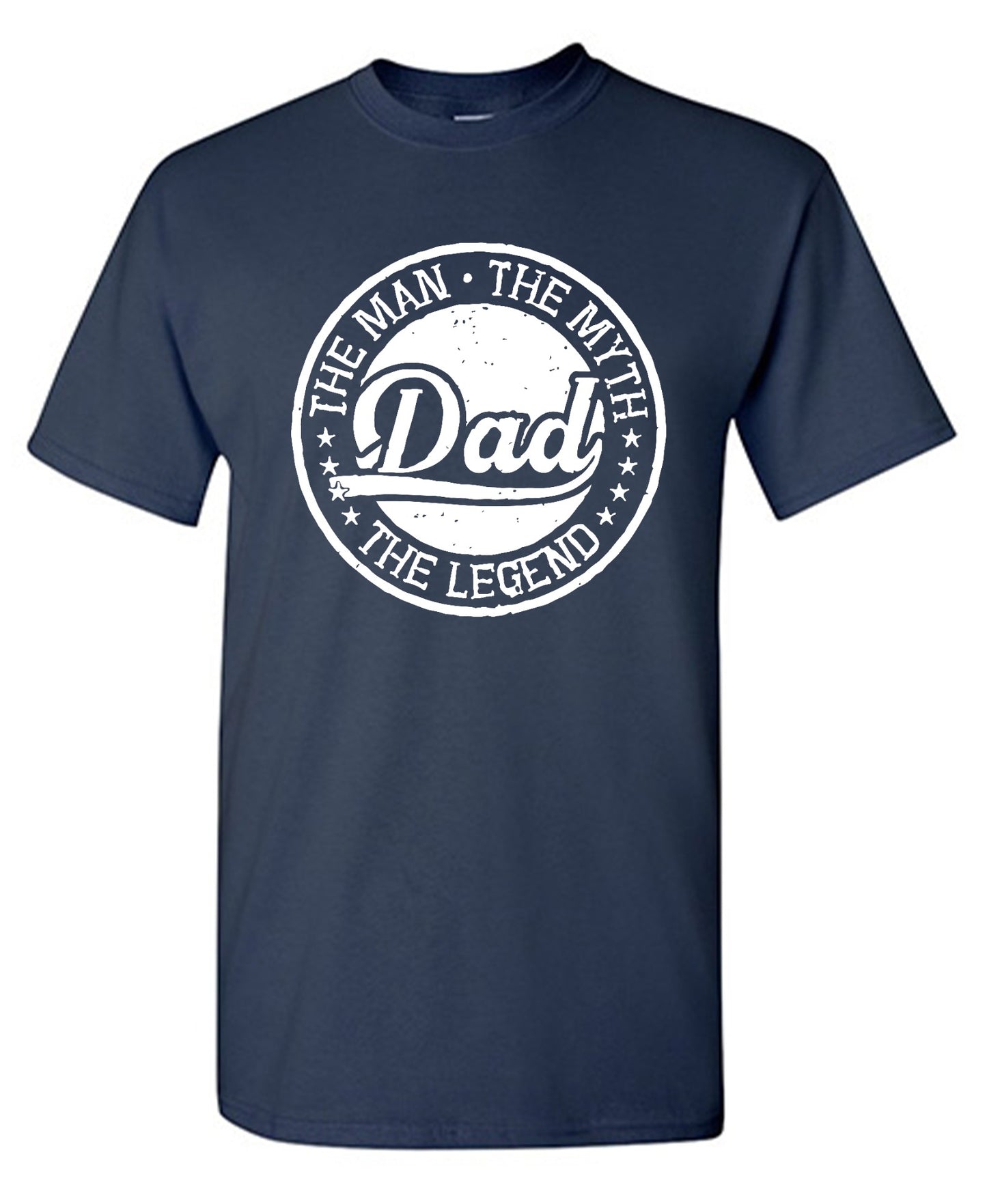 Funny T-Shirts design "The Man, The Myth - Legendary Father's Day Shirt - Youth"