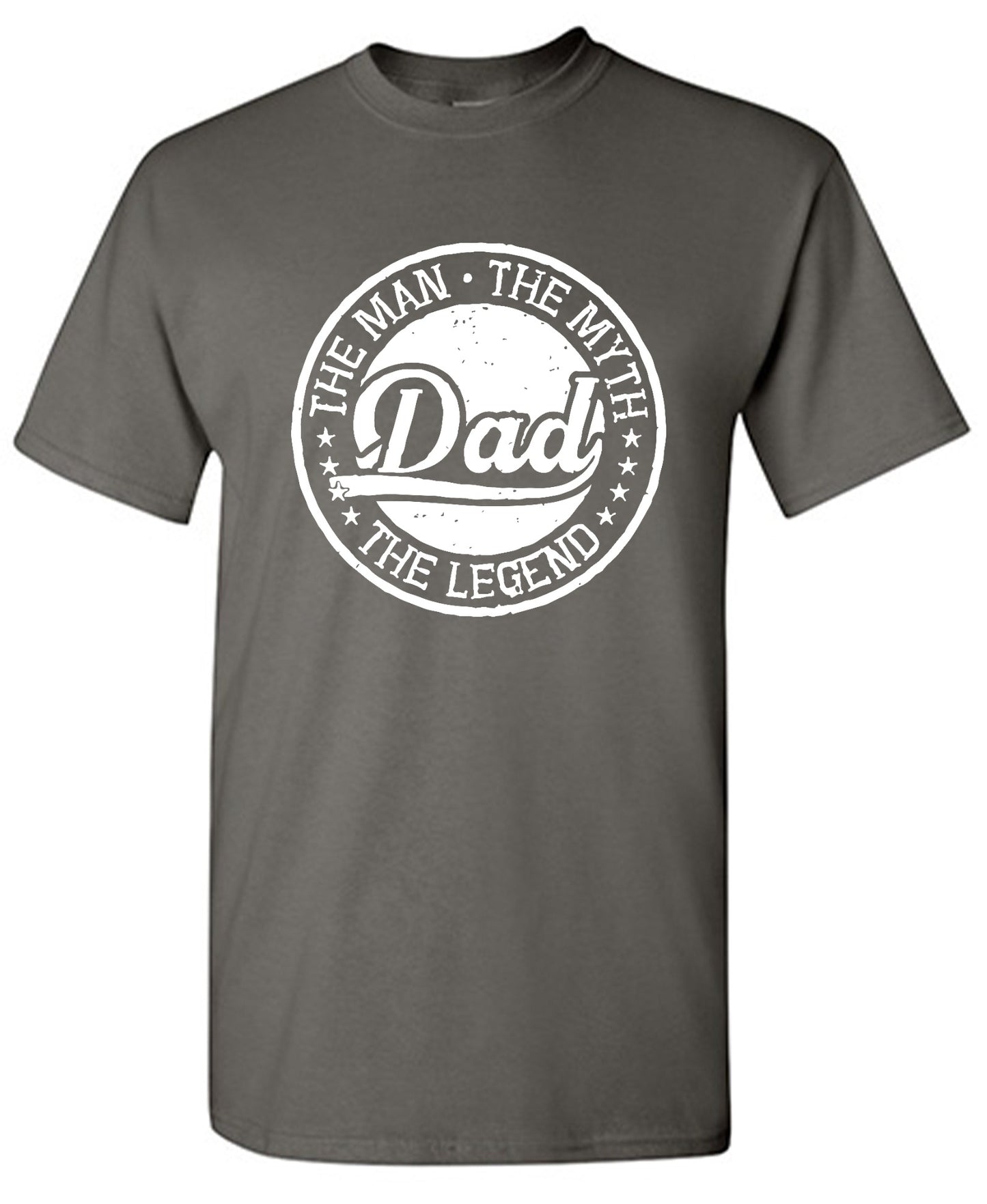 Funny T-Shirts design "The Man, The Myth - Legendary Father's Day Shirt - Youth"