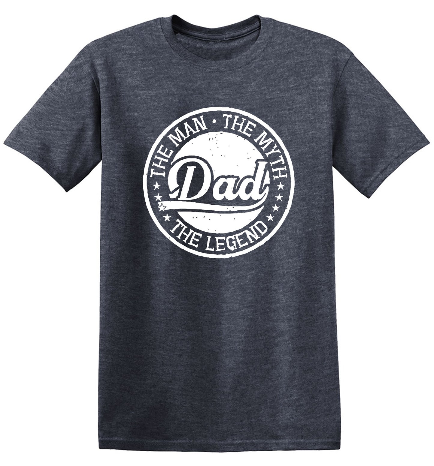 Funny T-Shirts design "The Man, The Myth - Legendary Father's Day Shirt"