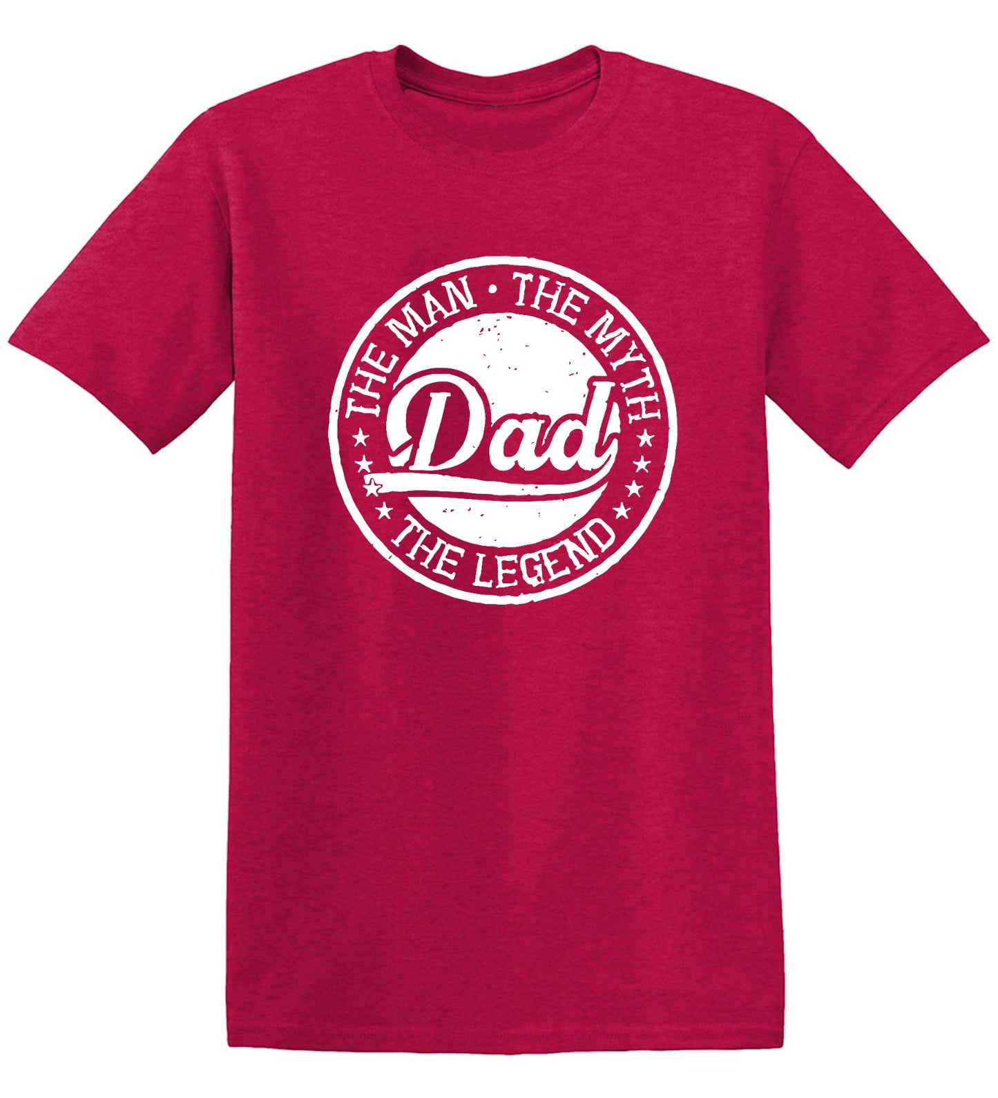 Funny T-Shirts design "The Man, The Myth - Legendary Father's Day Shirt - Youth"