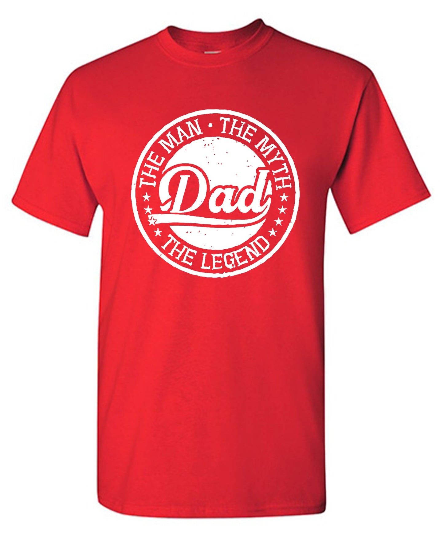 Funny T-Shirts design "The Man, The Myth - Legendary Father's Day Shirt - Youth"