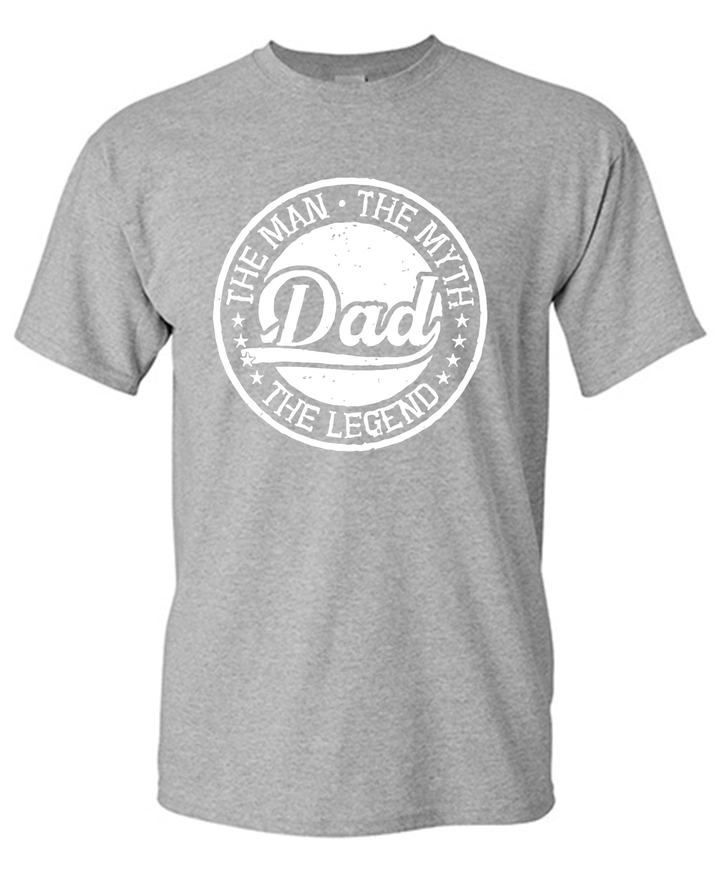 Funny T-Shirts design "The Man, The Myth - Legendary Father's Day Shirt - Youth"