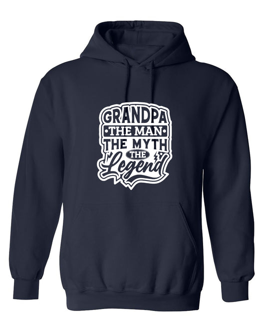 Funny T-Shirts design "Grandpa, The Man, The Myth, The Legend - Hoodie"