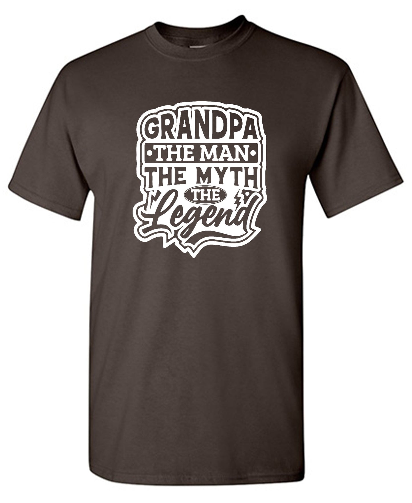 Funny T-Shirts design "Grandpa, The Man, The Myth, The Legend"
