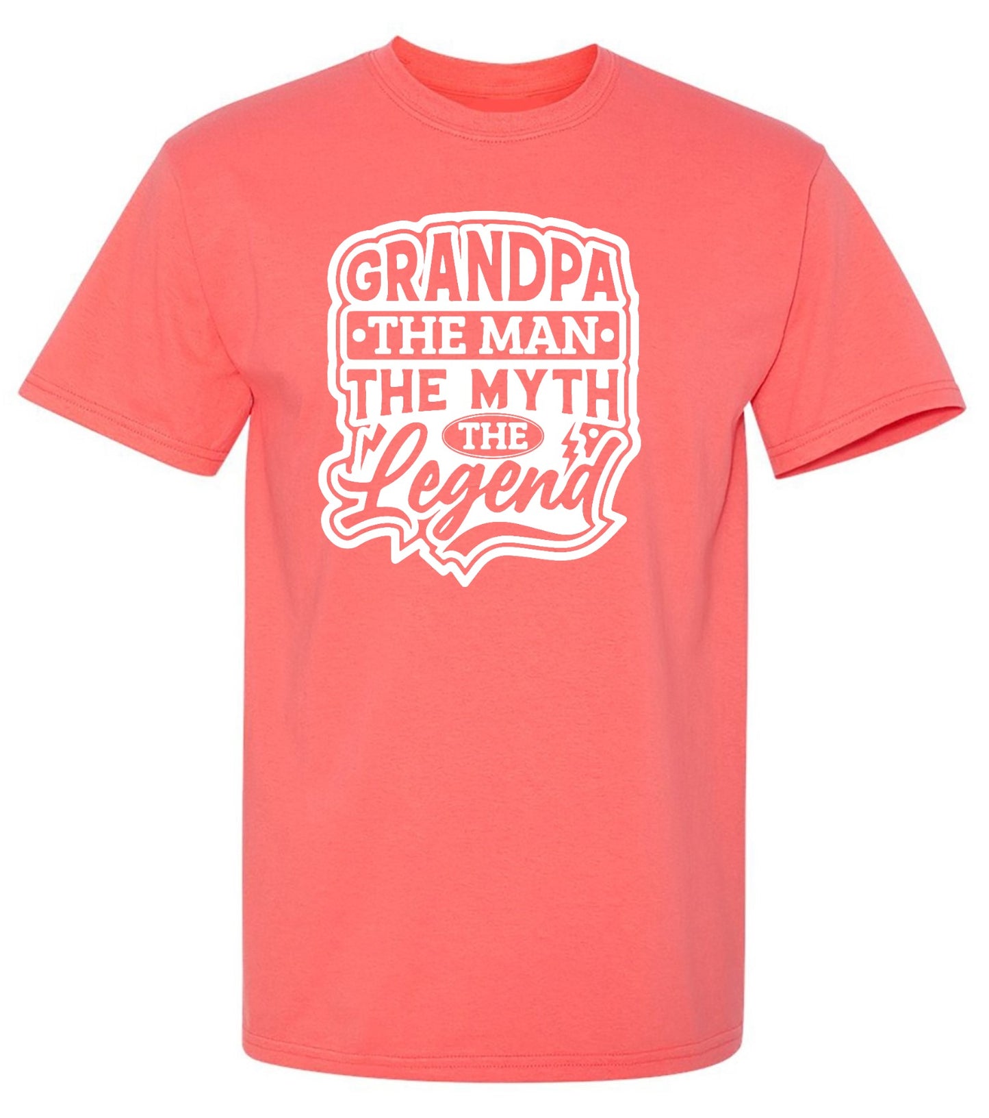 Funny T-Shirts design "Grandpa, The Man, The Myth, The Legend"