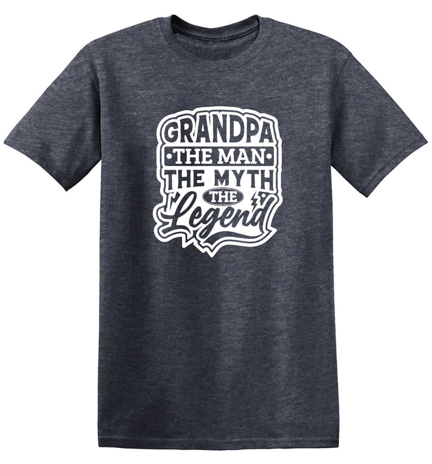 Funny T-Shirts design "Grandpa, The Man, The Myth, The Legend"