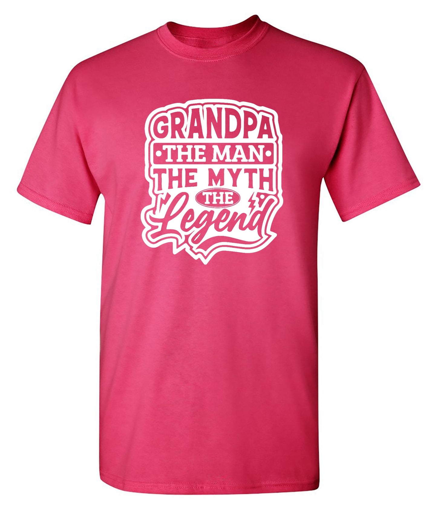 Funny T-Shirts design "Grandpa, The Man, The Myth, The Legend"