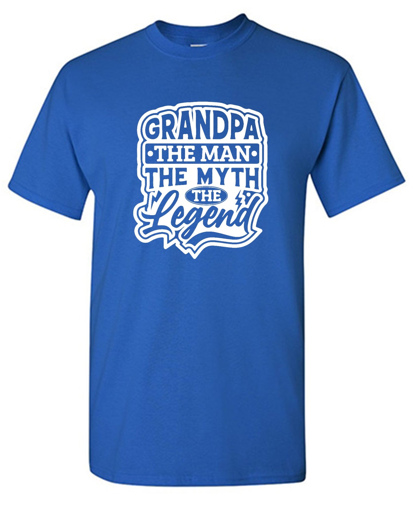 Funny T-Shirts design "Grandpa, The Man, The Myth, The Legend"
