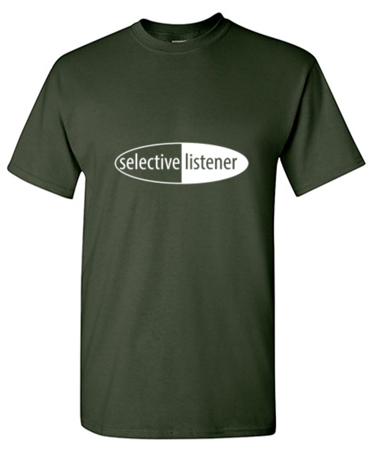 Funny T-Shirts design "Selective Listener"