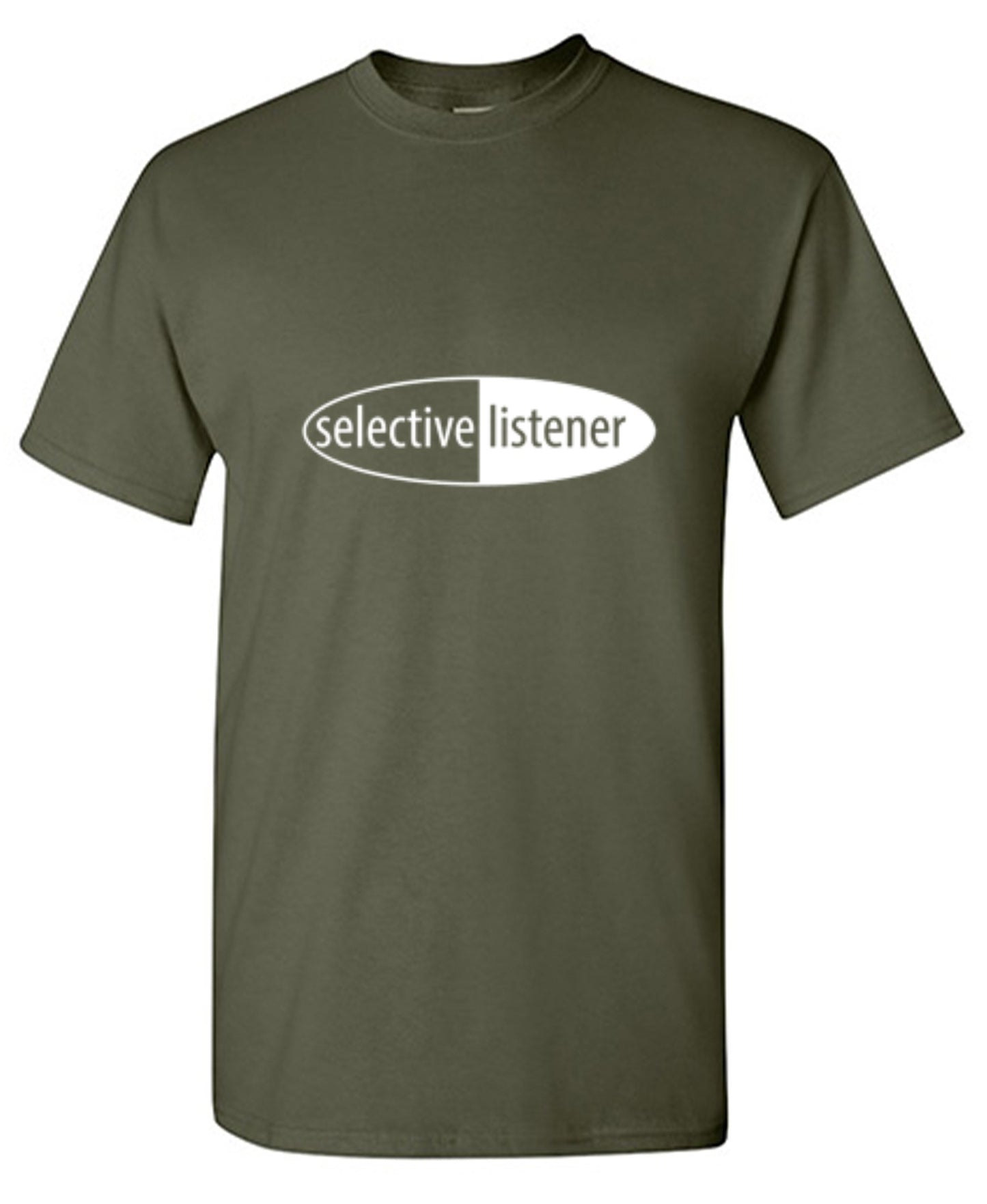 Funny T-Shirts design "Selective Listener"