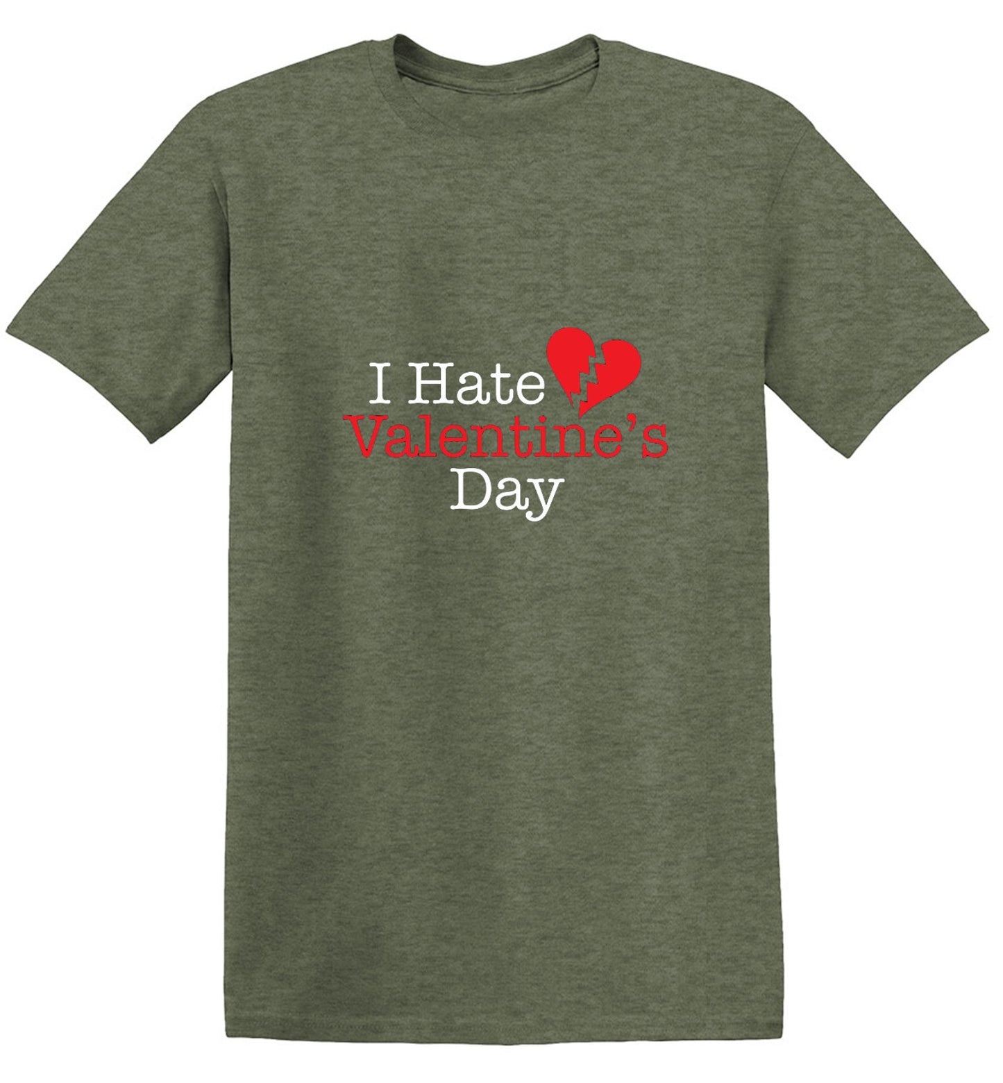 Funny T-Shirts design "I Hate Valentines Day"