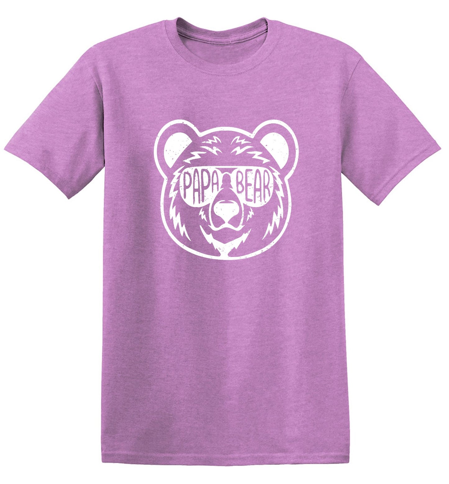 Funny T-Shirts design "Papa Bear - Fathers Day Shirt - Ring Spun Tee"