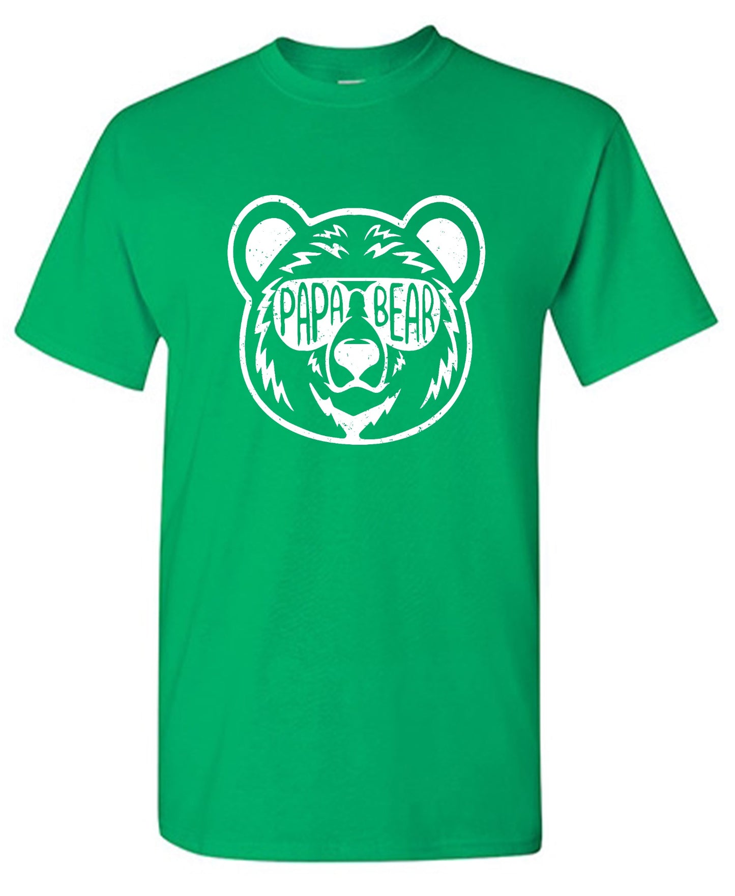 Funny T-Shirts design "Papa Bear - Fathers Day Shirt - Ring Spun Tee"