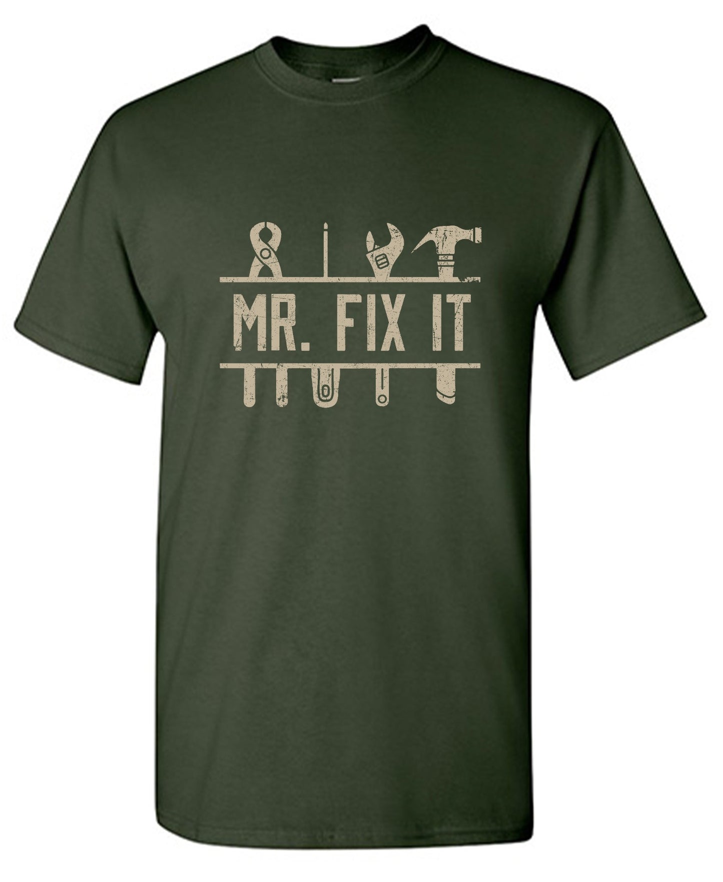 Funny T-Shirts design "Mr Fix It - Fathers Day T-Shirt"
