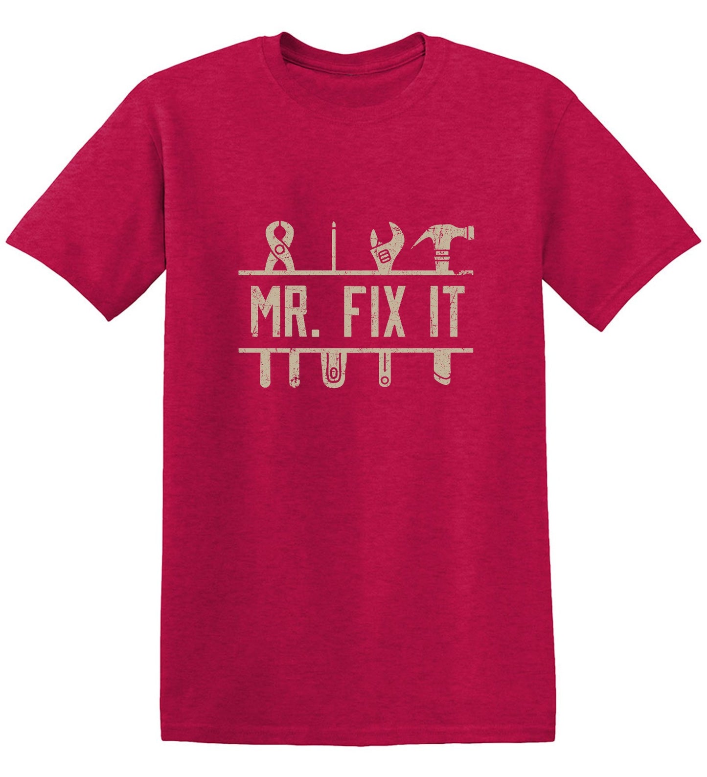 Funny T-Shirts design "Mr Fix It - Fathers Day T-Shirt"