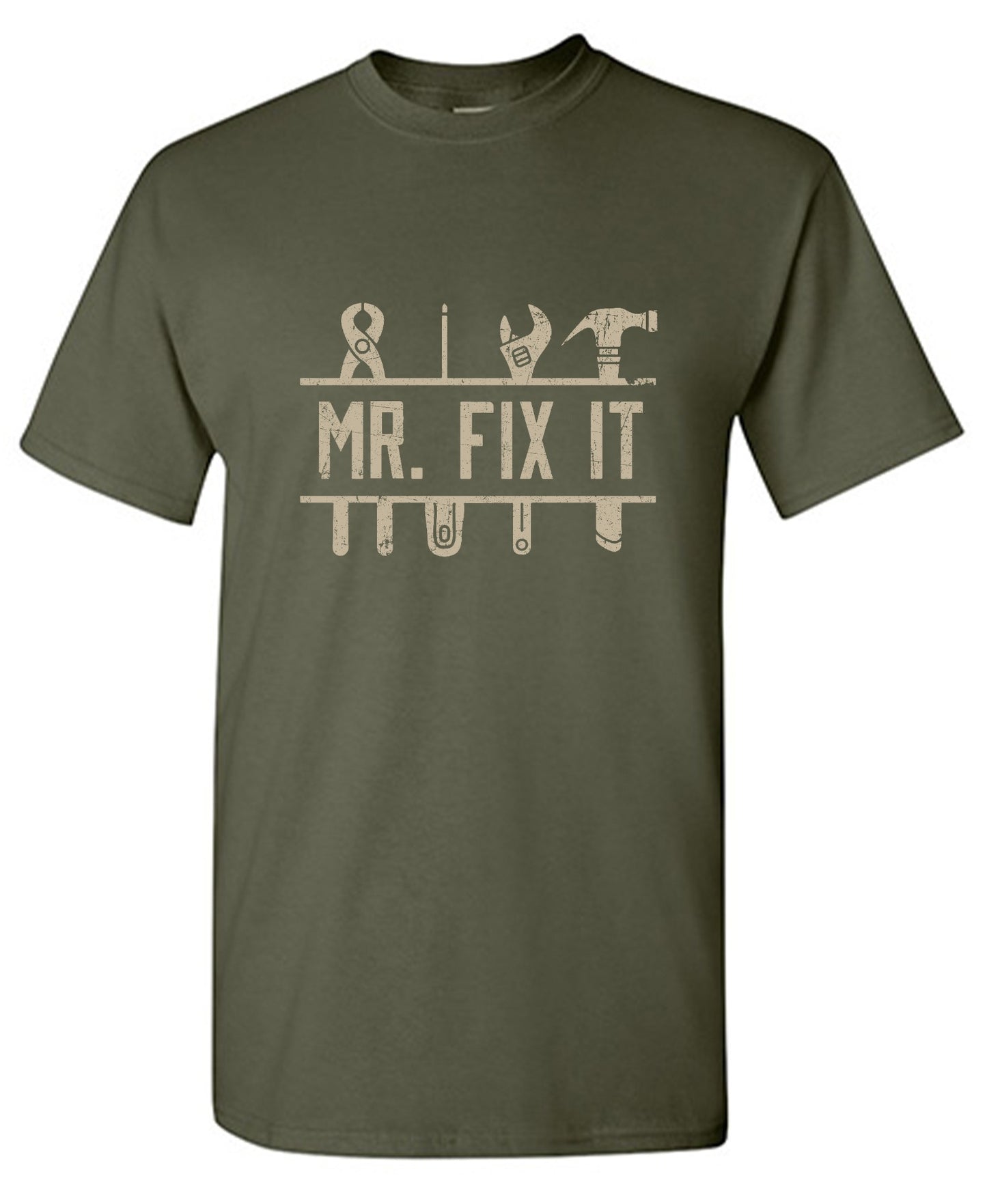 Funny T-Shirts design "Mr Fix It - Fathers Day T-Shirt"