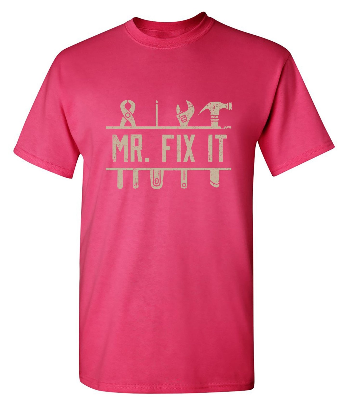Funny T-Shirts design "Mr Fix It - Fathers Day T-Shirt"