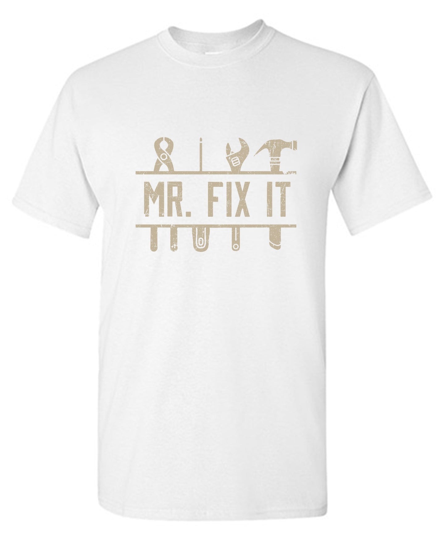 Funny T-Shirts design "Mr Fix It - Fathers Day T-Shirt"