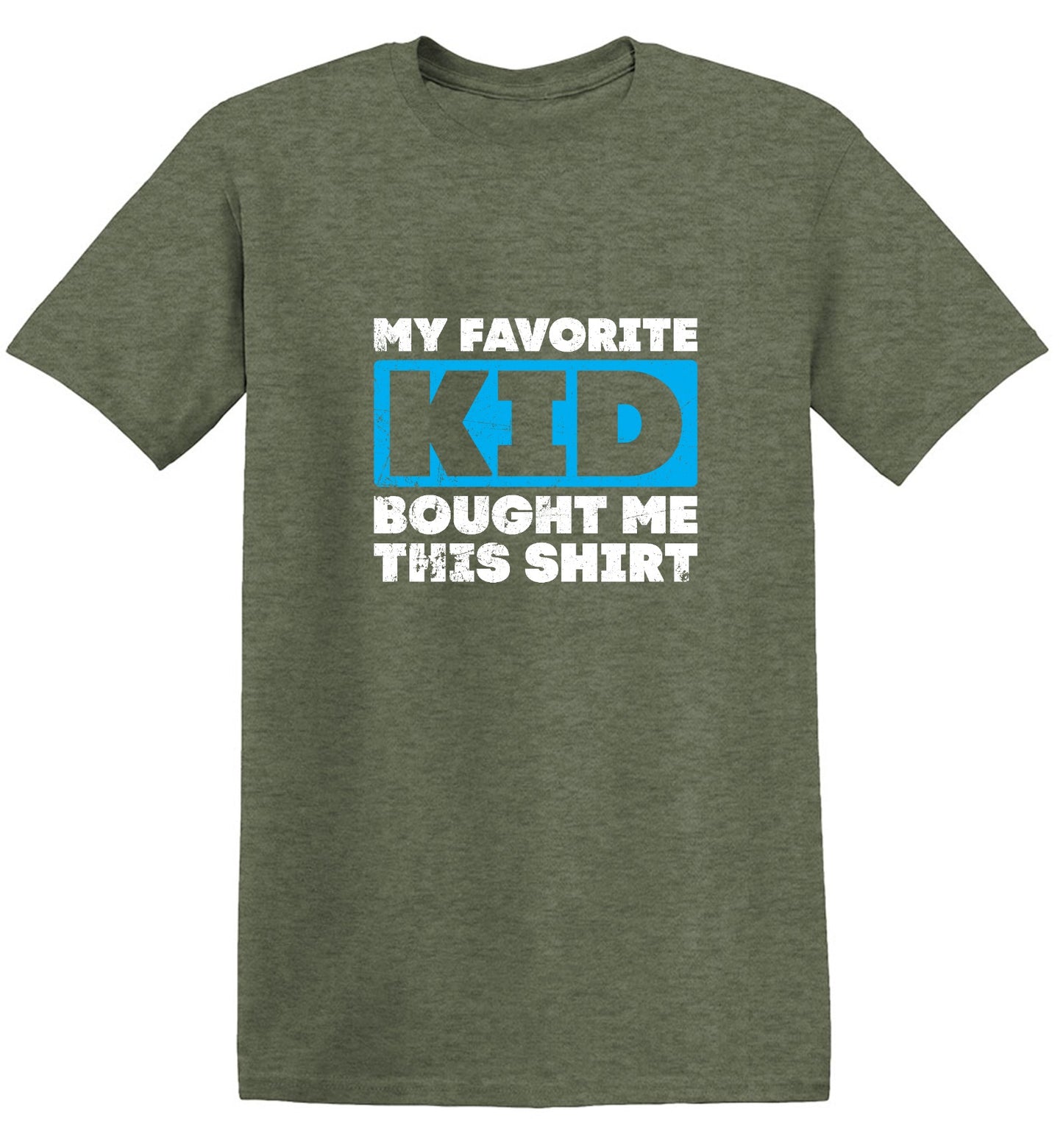 Funny T-Shirts design "My Favorite Kid Bought Me this Shirt Fathers Day T-Shirt"