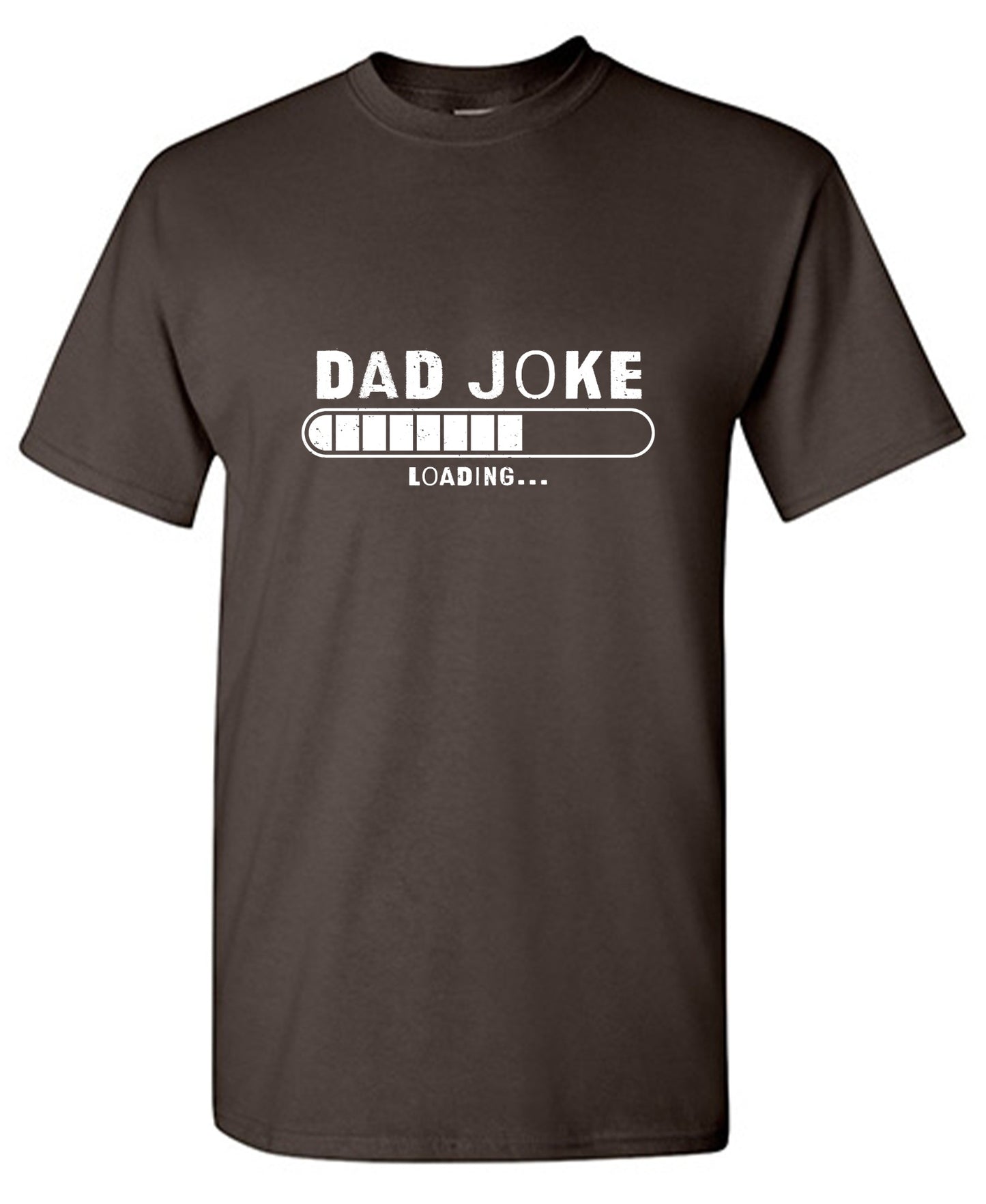 Funny T-Shirts design "Dad Joke Loading… Fathers Day Shirt - Ring Spun Tee"