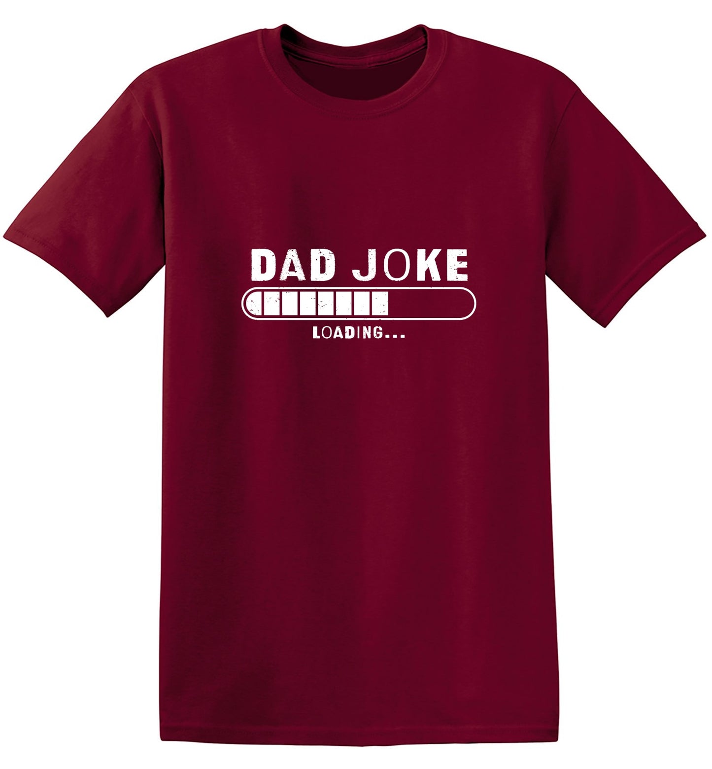Funny T-Shirts design "Dad Joke Loading… Fathers Day Shirt - Ring Spun Tee"