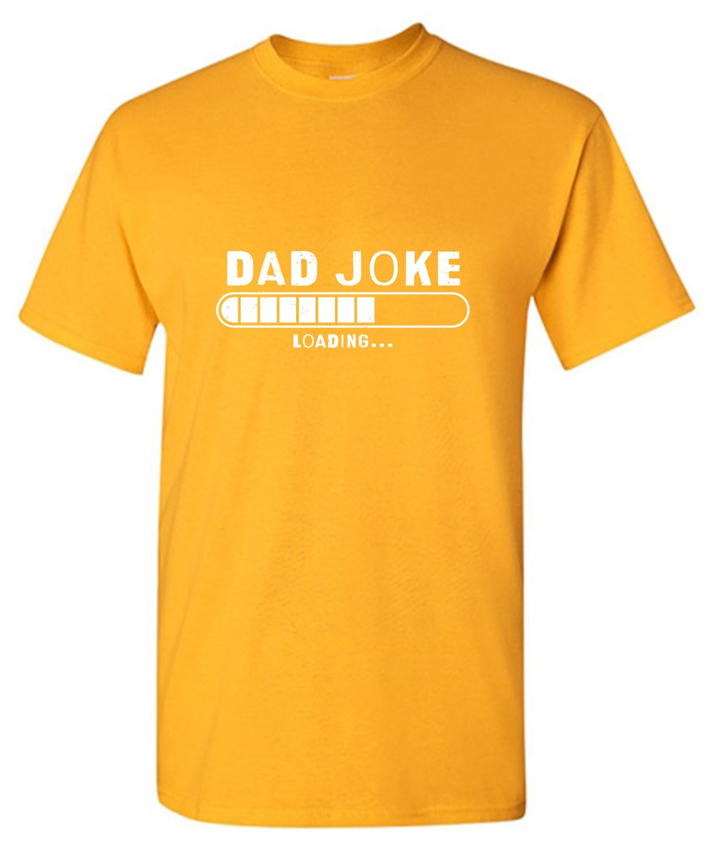 Funny T-Shirts design "Dad Joke Loading… Fathers Day Shirt - Ring Spun Tee"