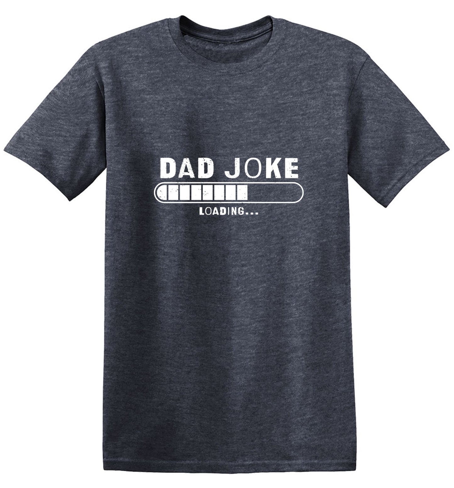 Funny T-Shirts design "Dad Joke Loading… Fathers Day Shirt - Ring Spun Tee"
