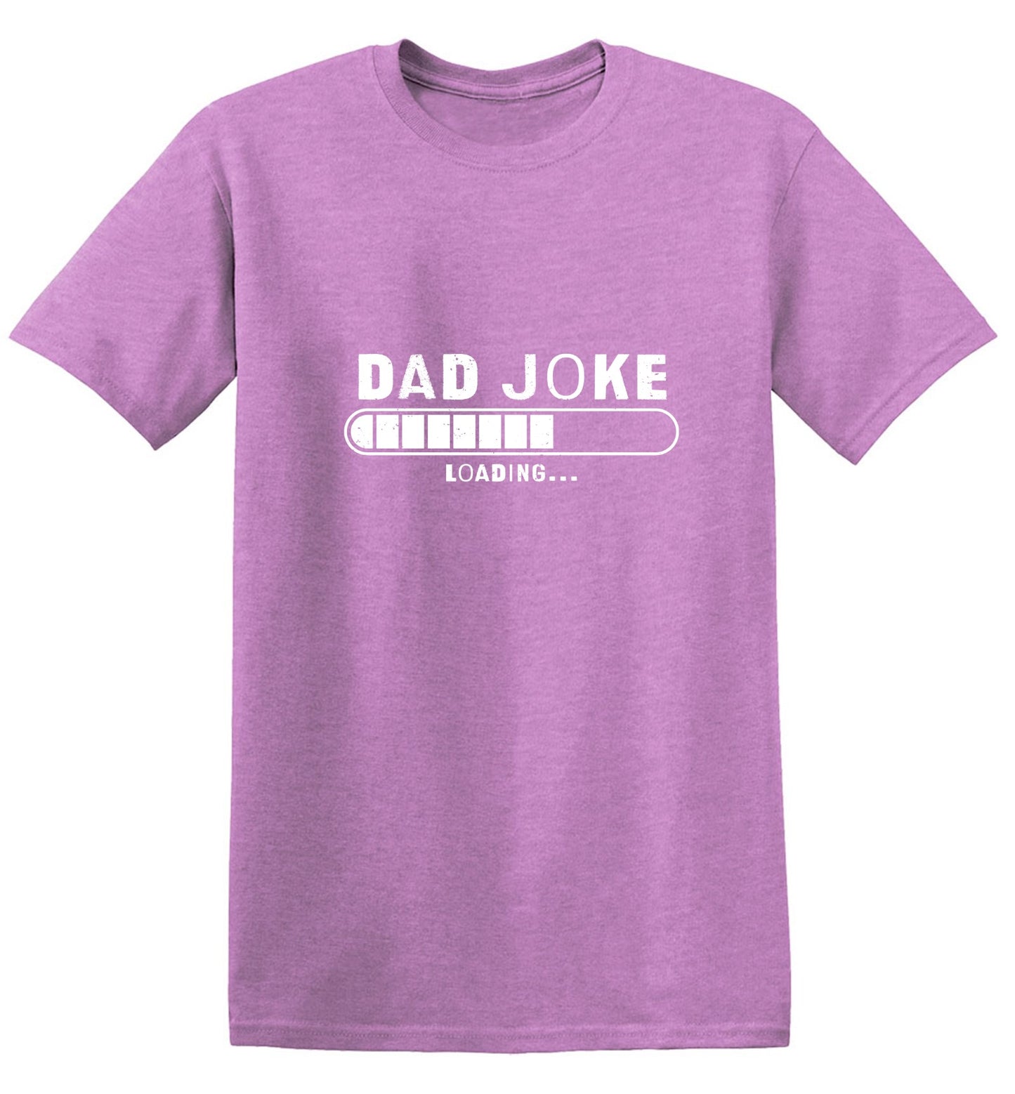 Funny T-Shirts design "Dad Joke Loading… Fathers Day Shirt - Ring Spun Tee"