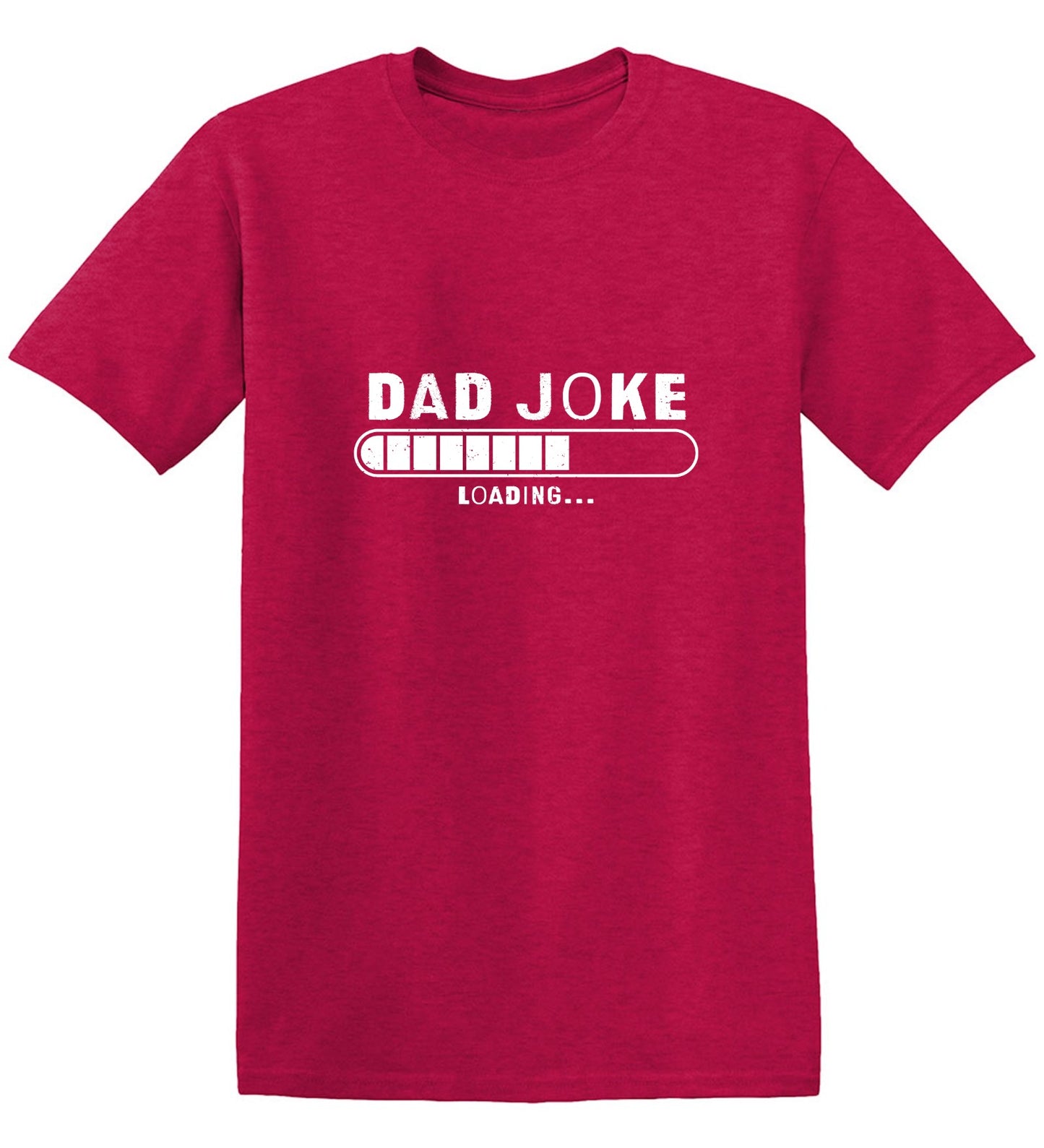 Funny T-Shirts design "Dad Joke Loading… Fathers Day Shirt - Ring Spun Tee"