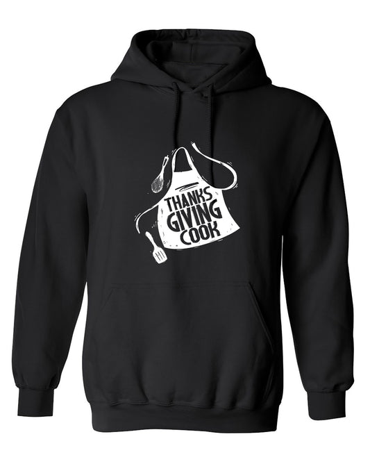 Funny T-Shirts design "Thanksgiving Cook - Hoodie"