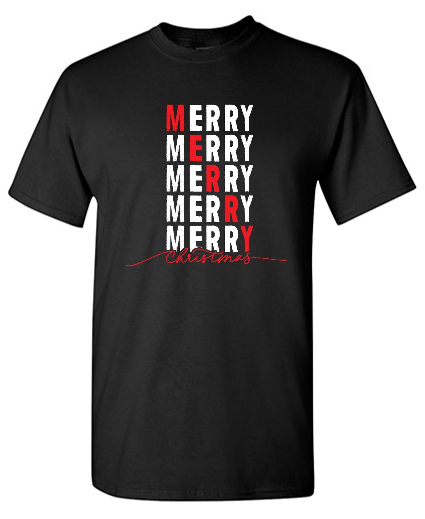 Funny T-Shirts design "Merry, Merry, Merry, Merry, Merry Christmas Shirt"