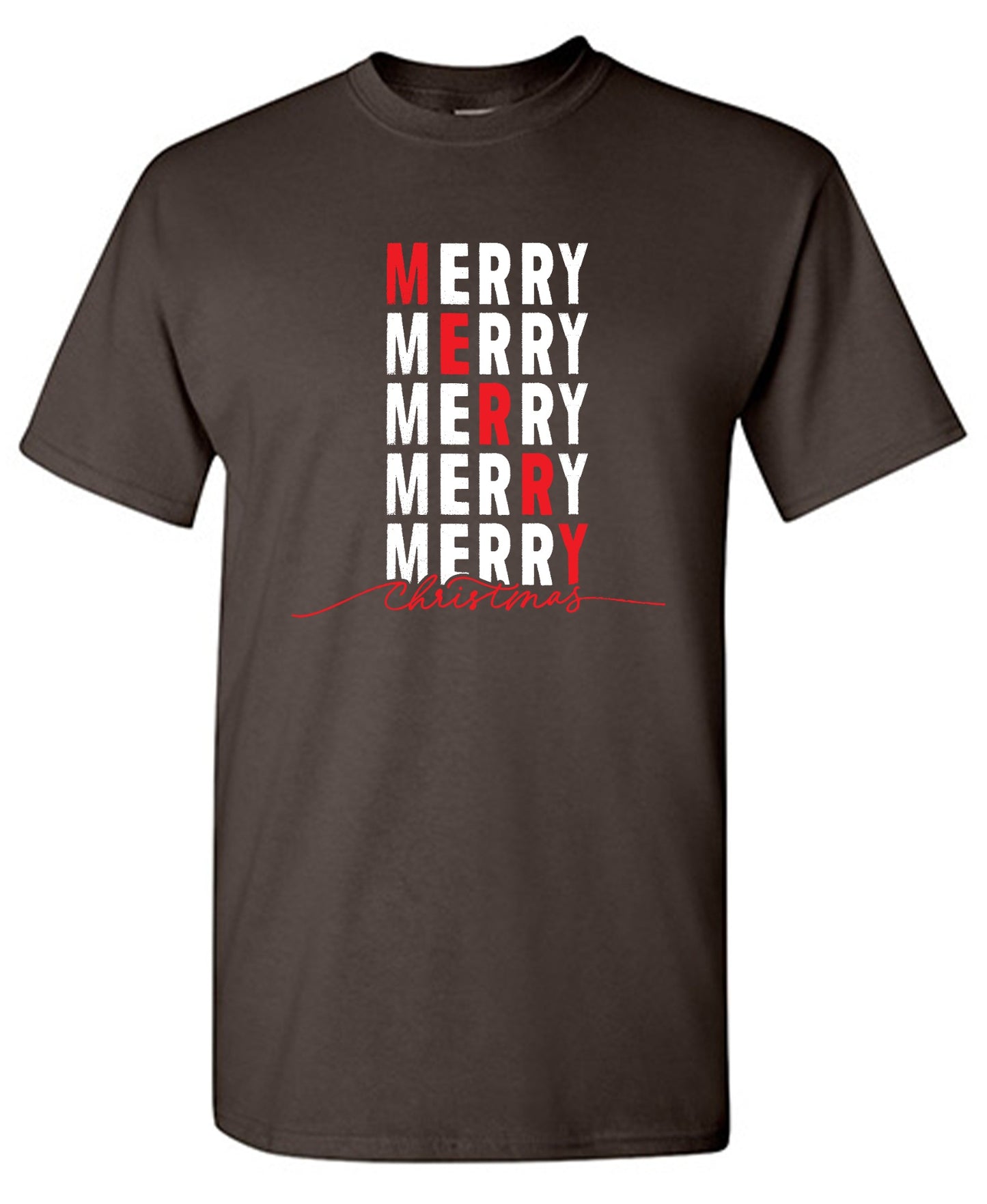 Funny T-Shirts design "Merry, Merry, Merry, Merry, Merry Christmas Shirt"