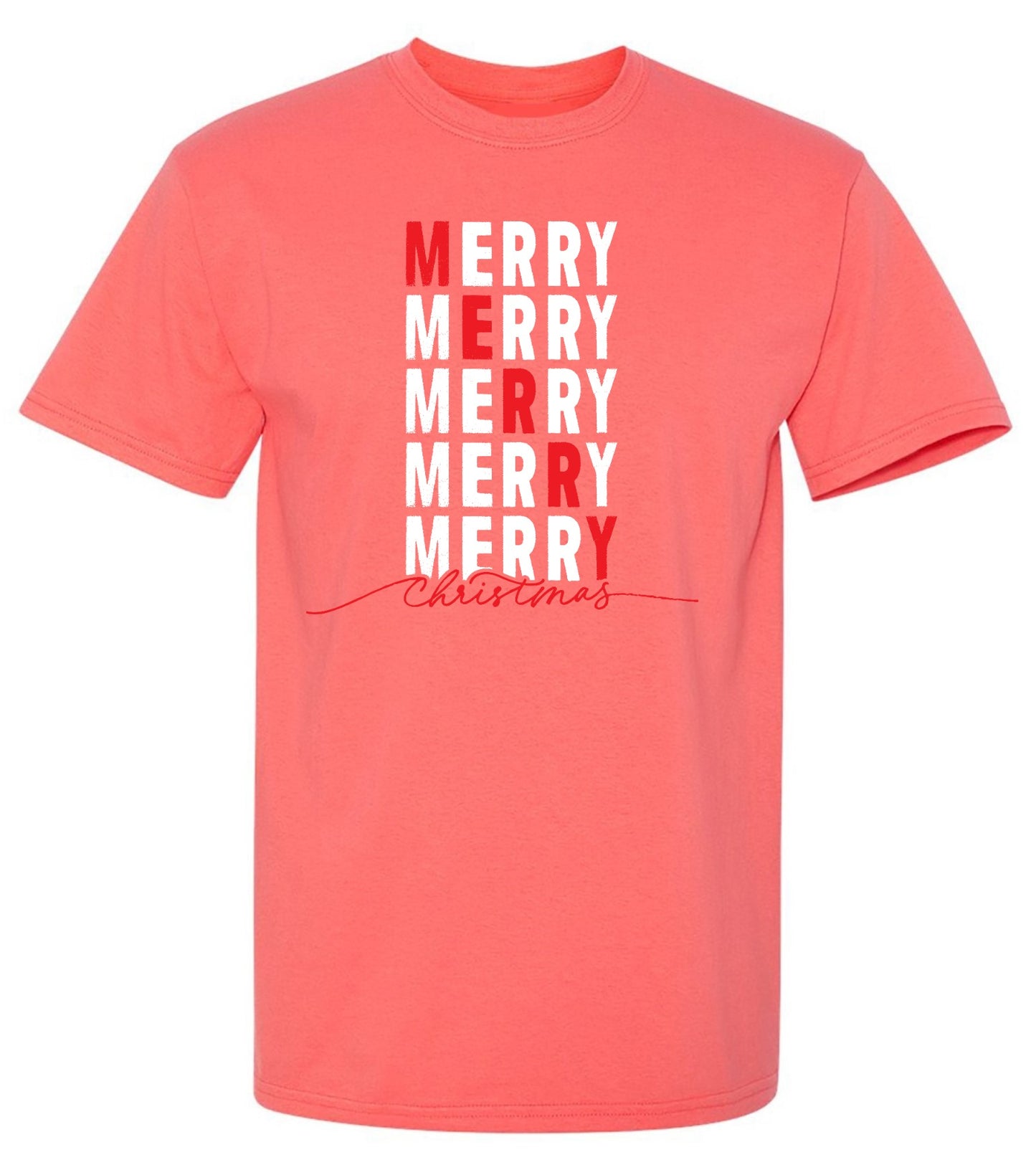Funny T-Shirts design "Merry, Merry, Merry, Merry, Merry Christmas Shirt"