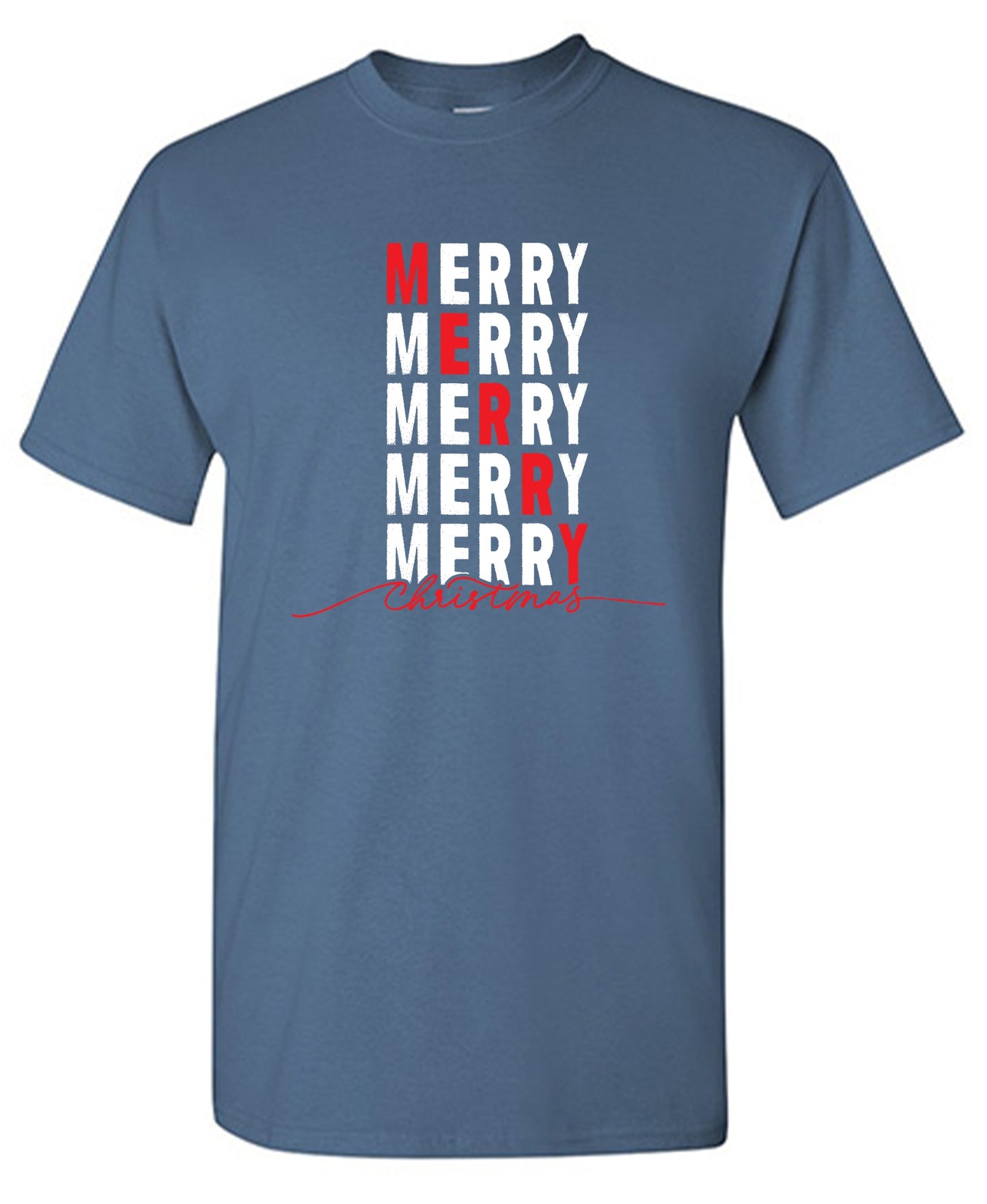 Funny T-Shirts design "Merry, Merry, Merry, Merry, Merry Christmas Shirt"