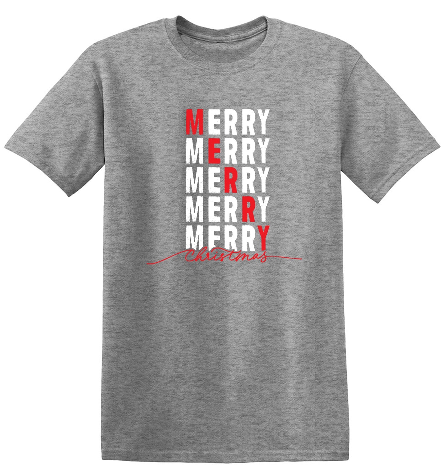 Funny T-Shirts design "Merry, Merry, Merry, Merry, Merry Christmas Shirt"