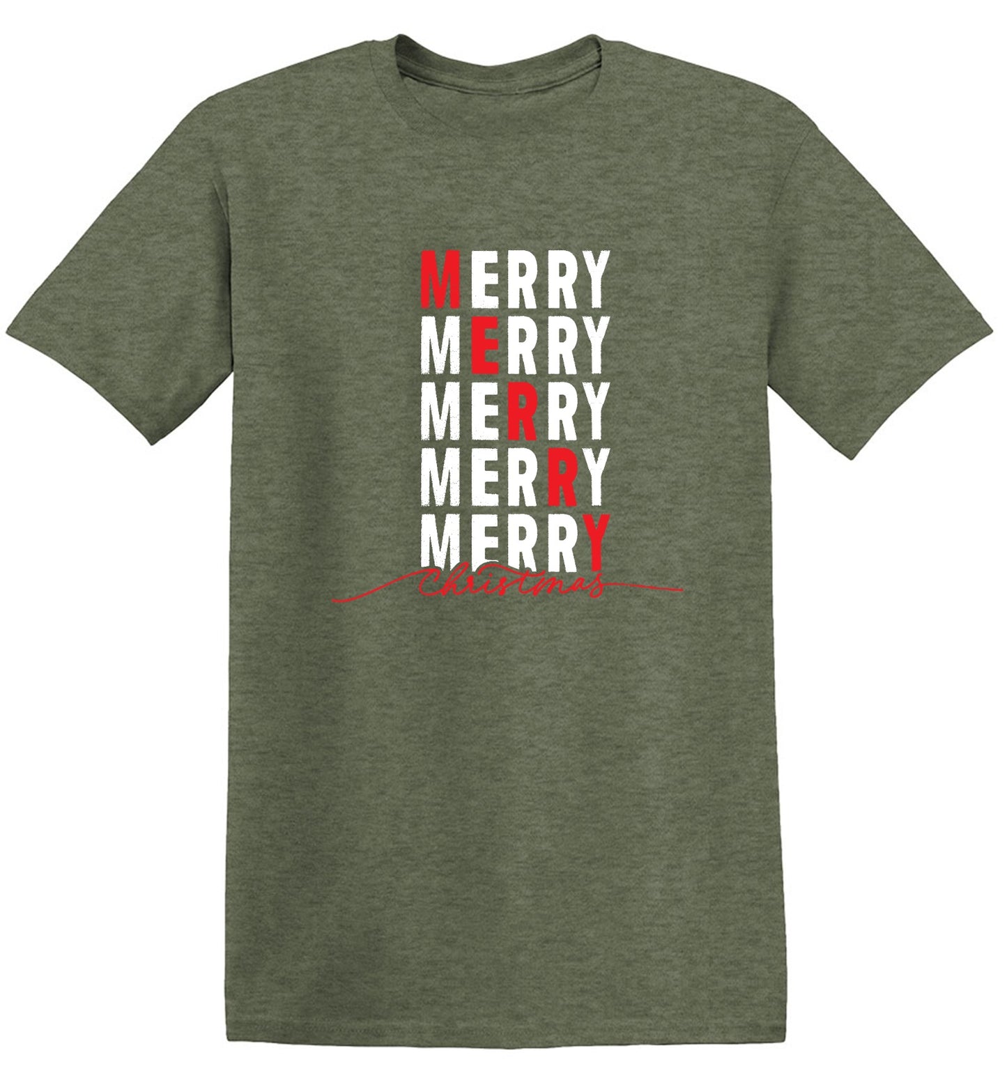 Funny T-Shirts design "Merry, Merry, Merry, Merry, Merry Christmas Shirt"