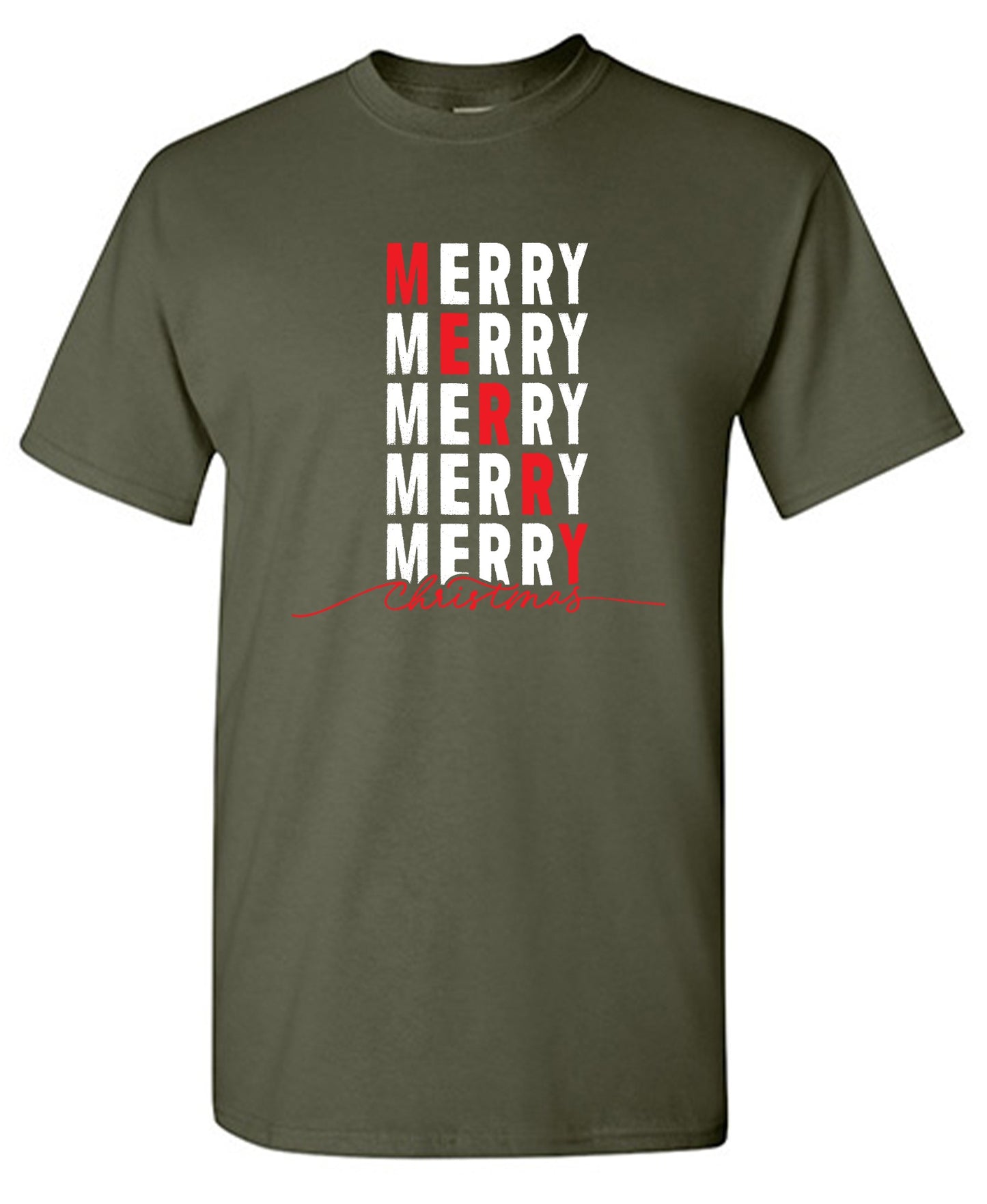 Funny T-Shirts design "Merry, Merry, Merry, Merry, Merry Christmas Shirt"